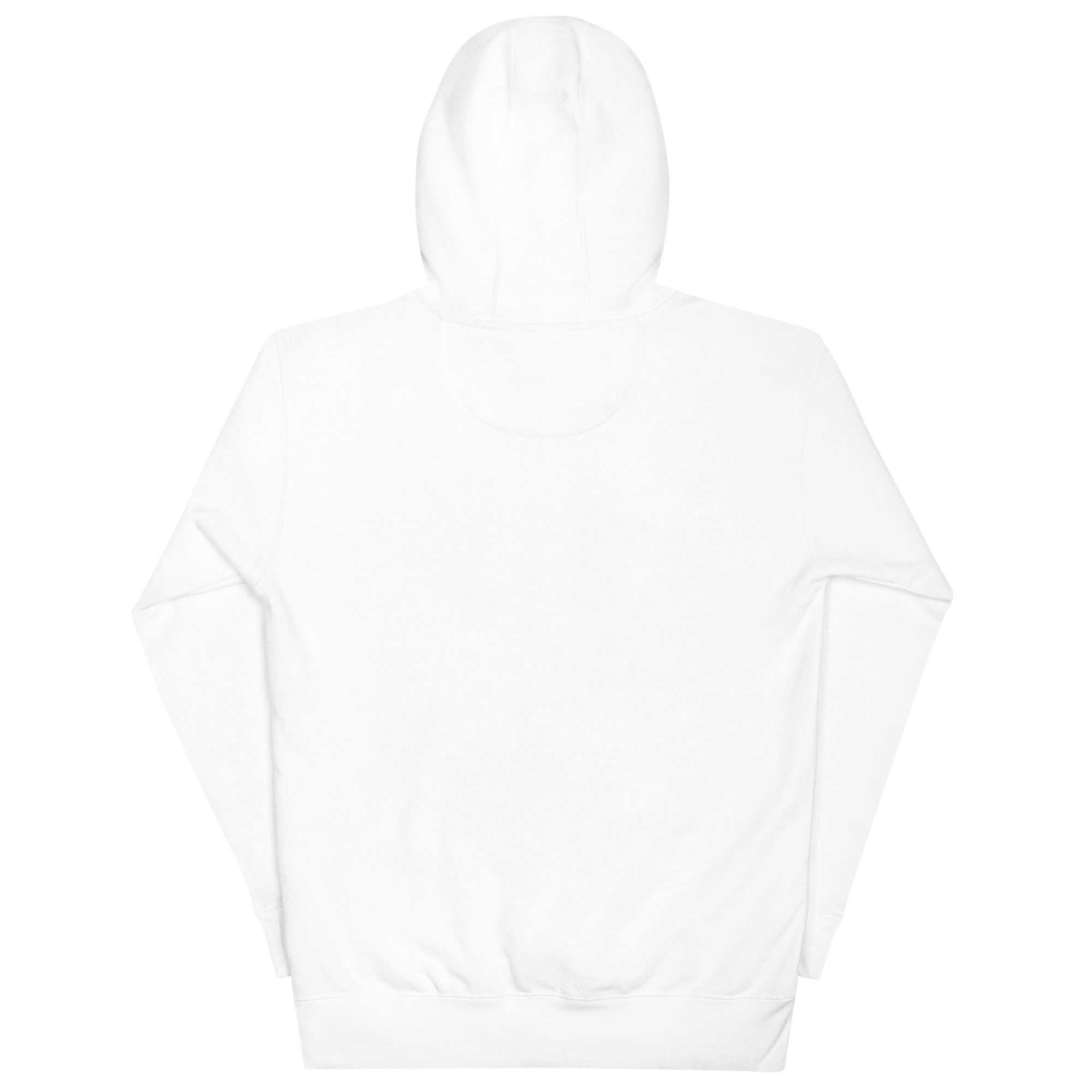 sudadera para hombre con estampación gym color blanca